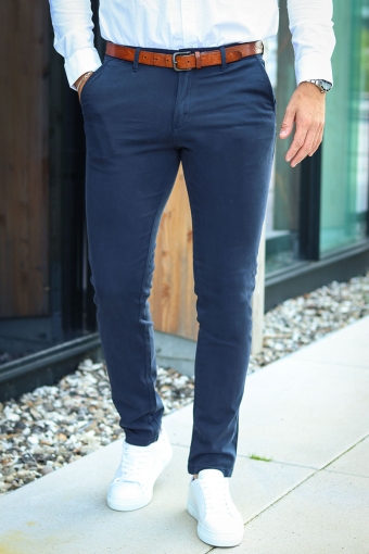 Marco Bowie Chinos Navy Blazer