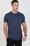 Solid Rock Basic Tee Navy Melange