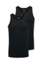 ONLY & SONS Theo Regular Bamboo 2 Pack Tank Top Black